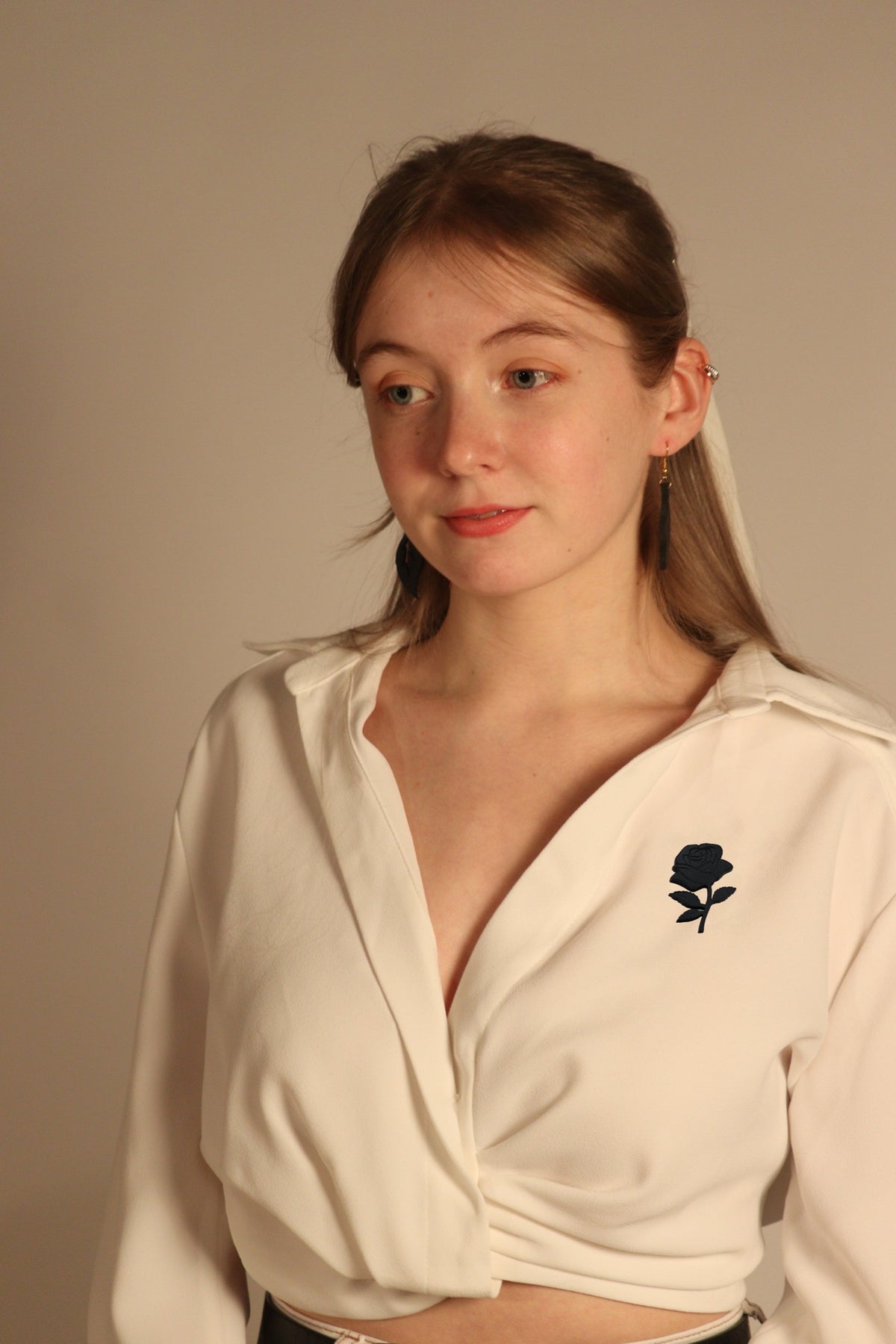 Black Rose - Brooch
