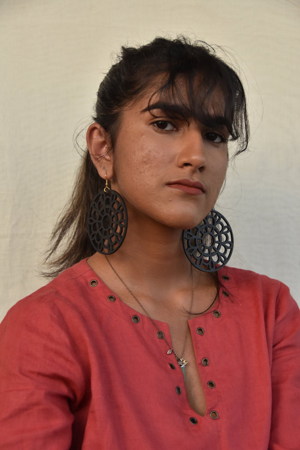 Lemon - Organic Collection (Black) - Earrings