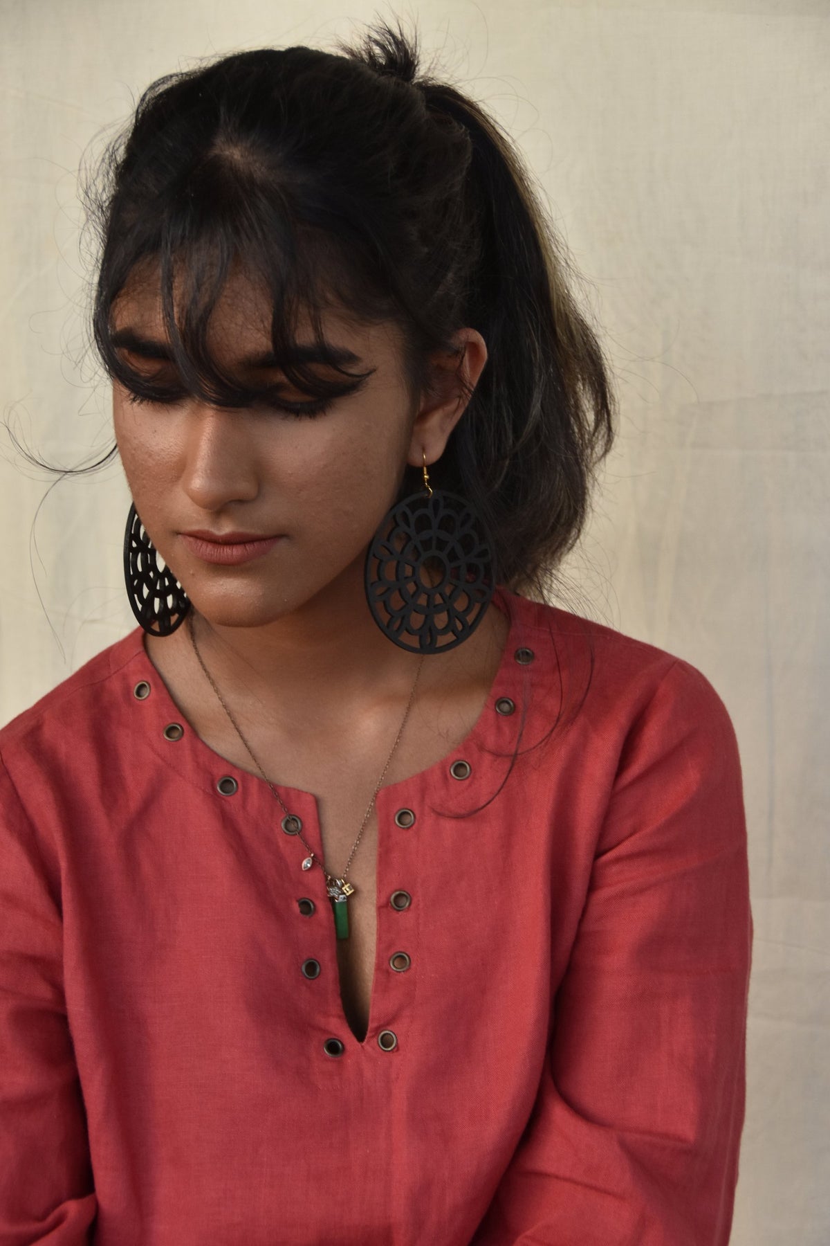 Lemon - Organic Collection (Black) - Earrings