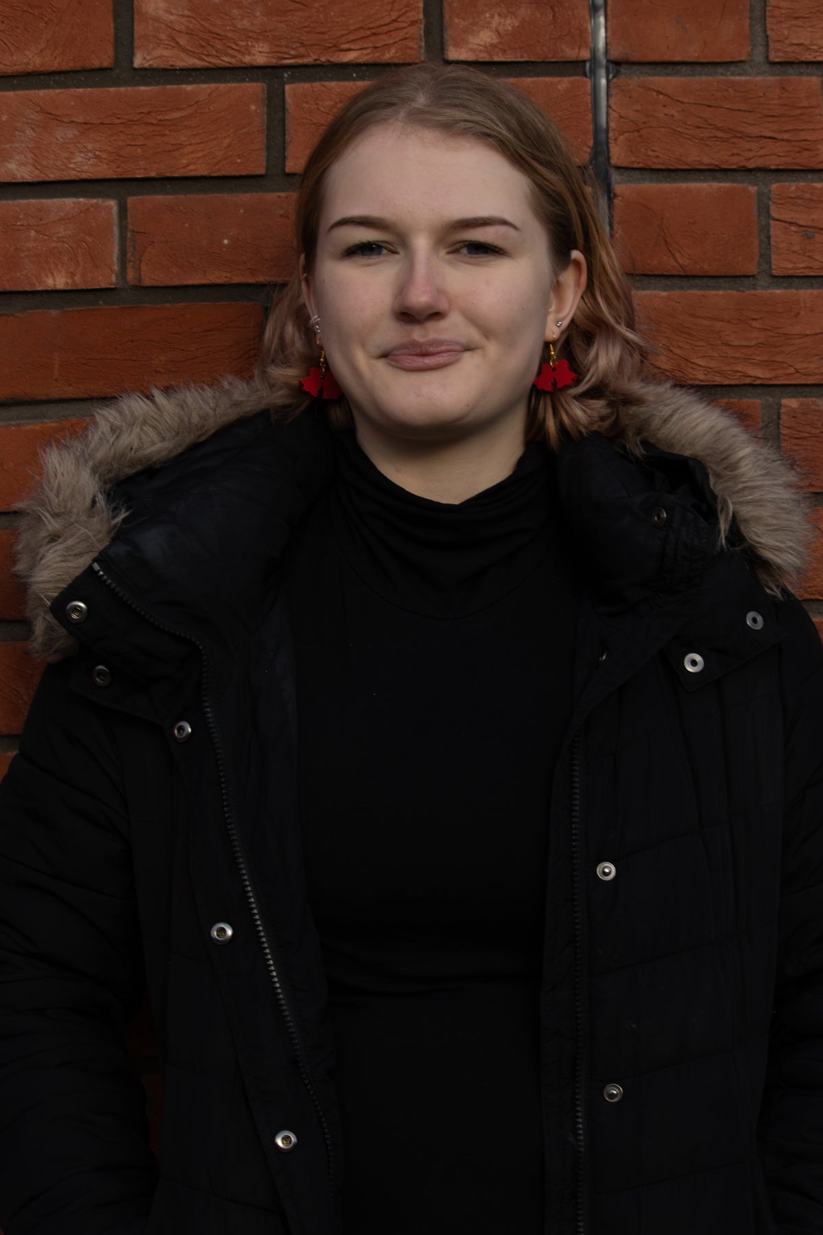 Bells (Red) - Small Dangle Earrings