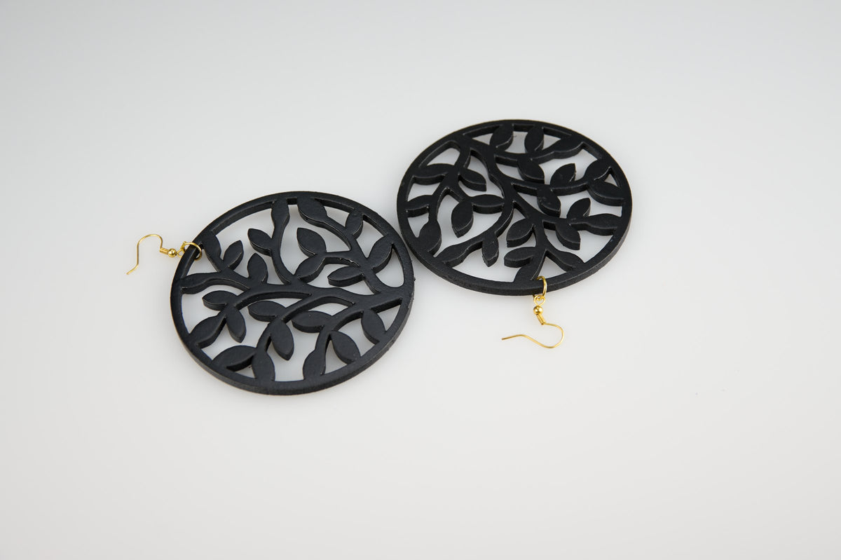 Branches - Organic Collection (Black) - Earrings