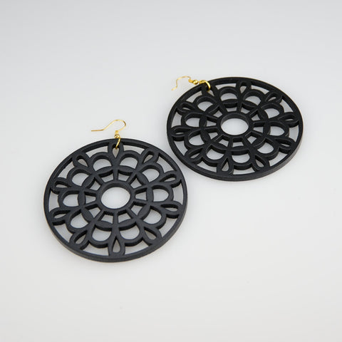 Lemon - Organic Collection (Black) - Earrings