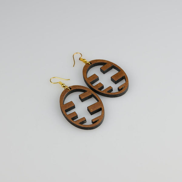 Architecture - Everything Around Me (Wood Brown) - Earrings