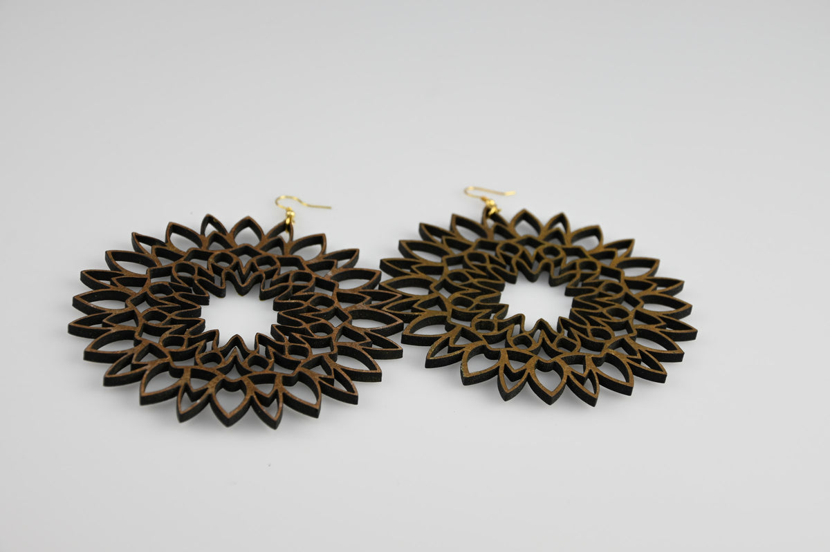 The Large - The Flower Series - Wood Brown product photo