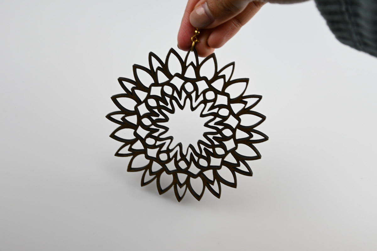 The Large - The Flower Series - Wood Brown product photo
