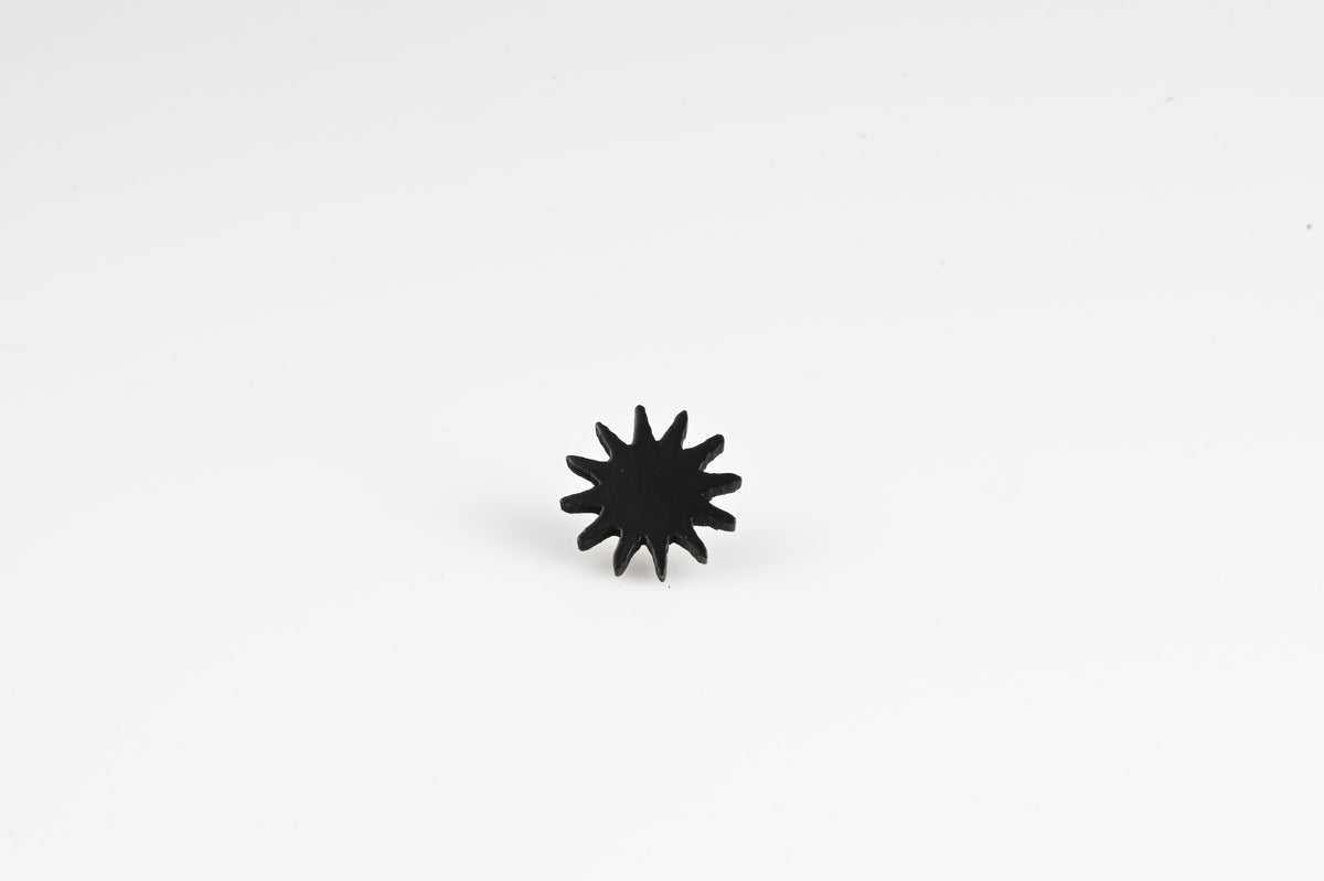 Micro Studs - The Flower Series - Black product photo