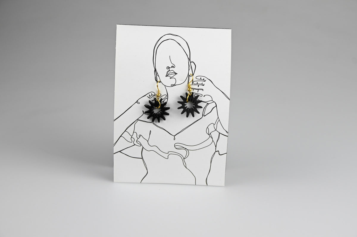 The Mini - The Flower Series - Black product photo