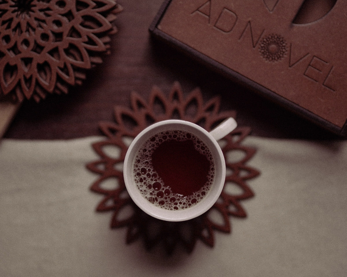 Flower Series - Tea Coasters Set - Coasters styled photo