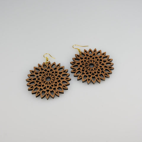 The Small - The Flower Series - Wood Brown product photo