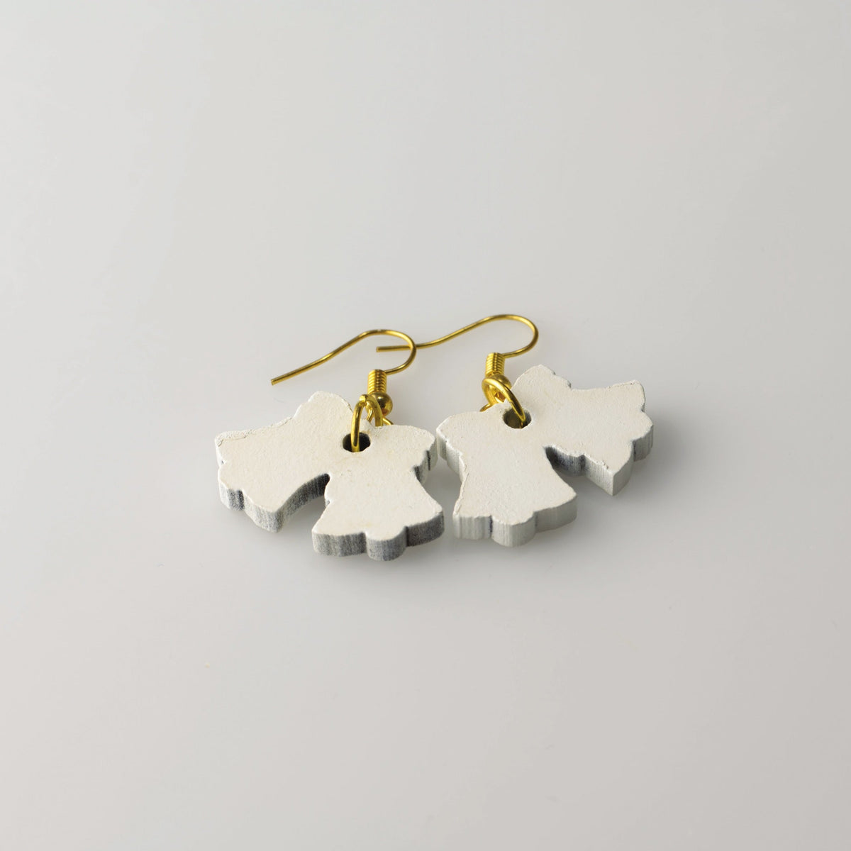 White Bells - Small Dangle Earrings model