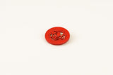 Red Rose Bud - Brooch