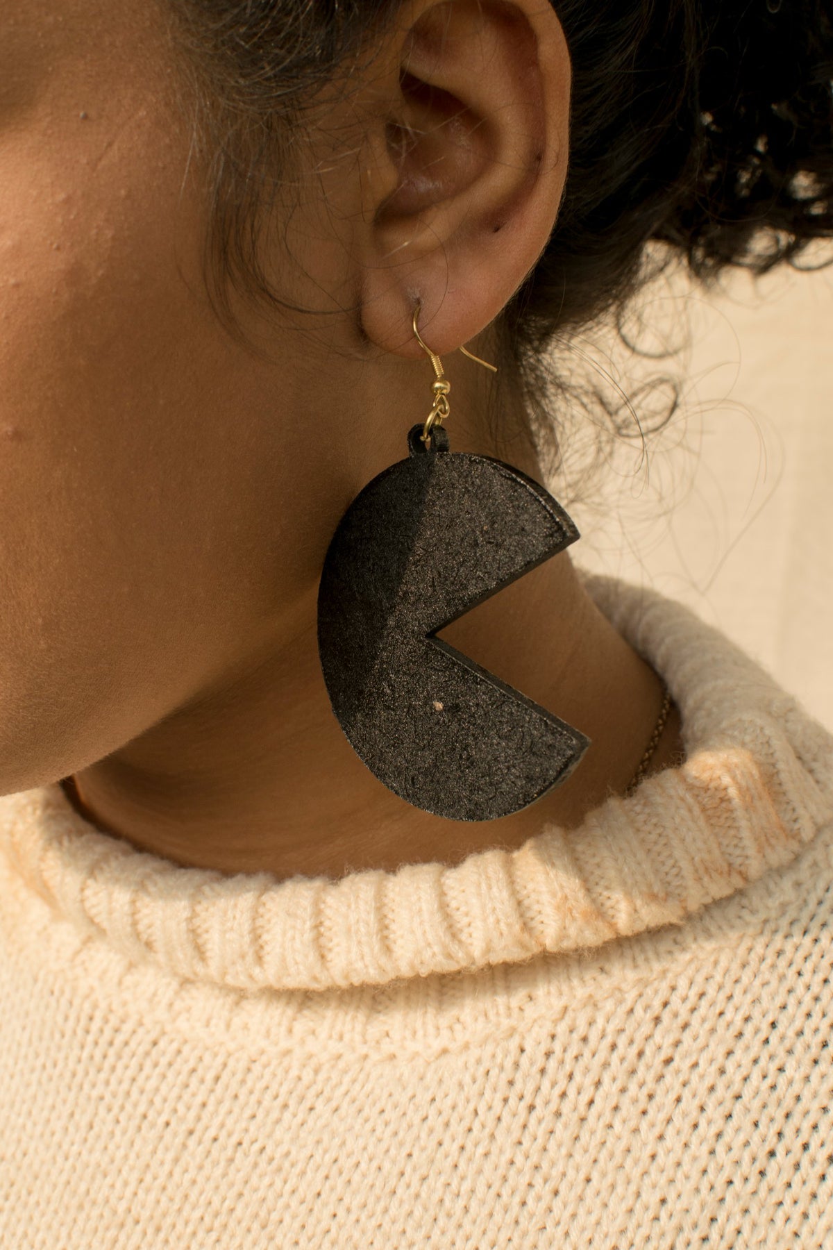 Pac- Man Earrings - Everything around Me (Black) - Earrings