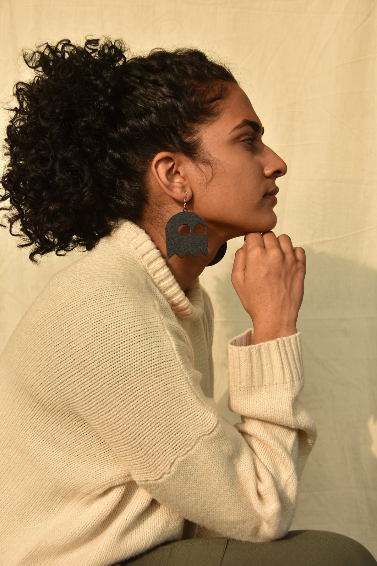Pac- Man Earrings - Everything around Me (Black) - Earrings