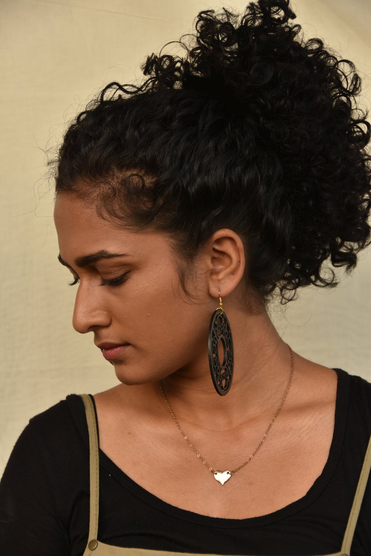 Amoeba - Organic Collection (Black) - Earrings