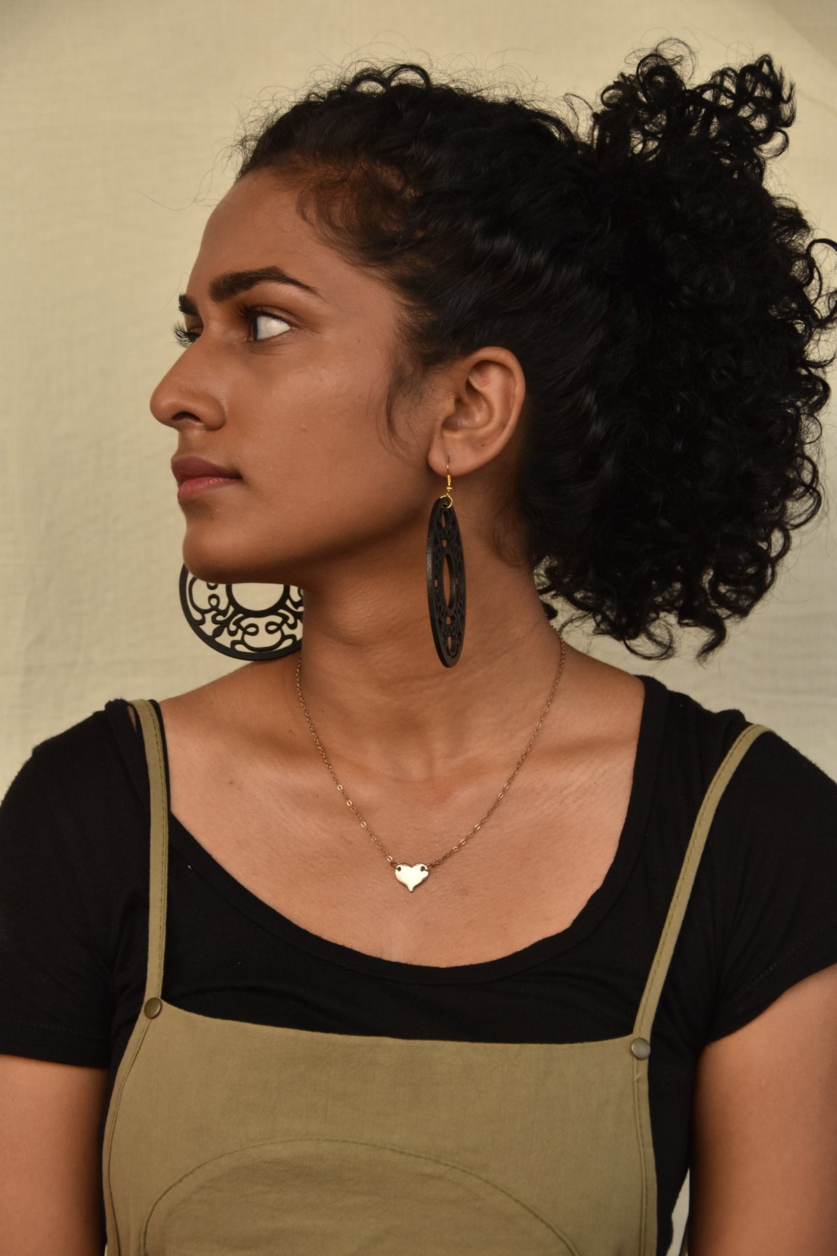 Amoeba - Organic Collection (Black) - Earrings