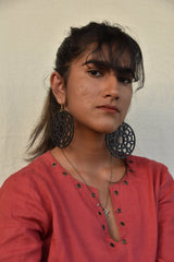 Lemon - Organic Collection (Black) - Earrings