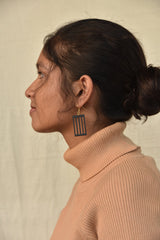 Window Earrings -Everything Around Me (Wood Brown) - Earrings