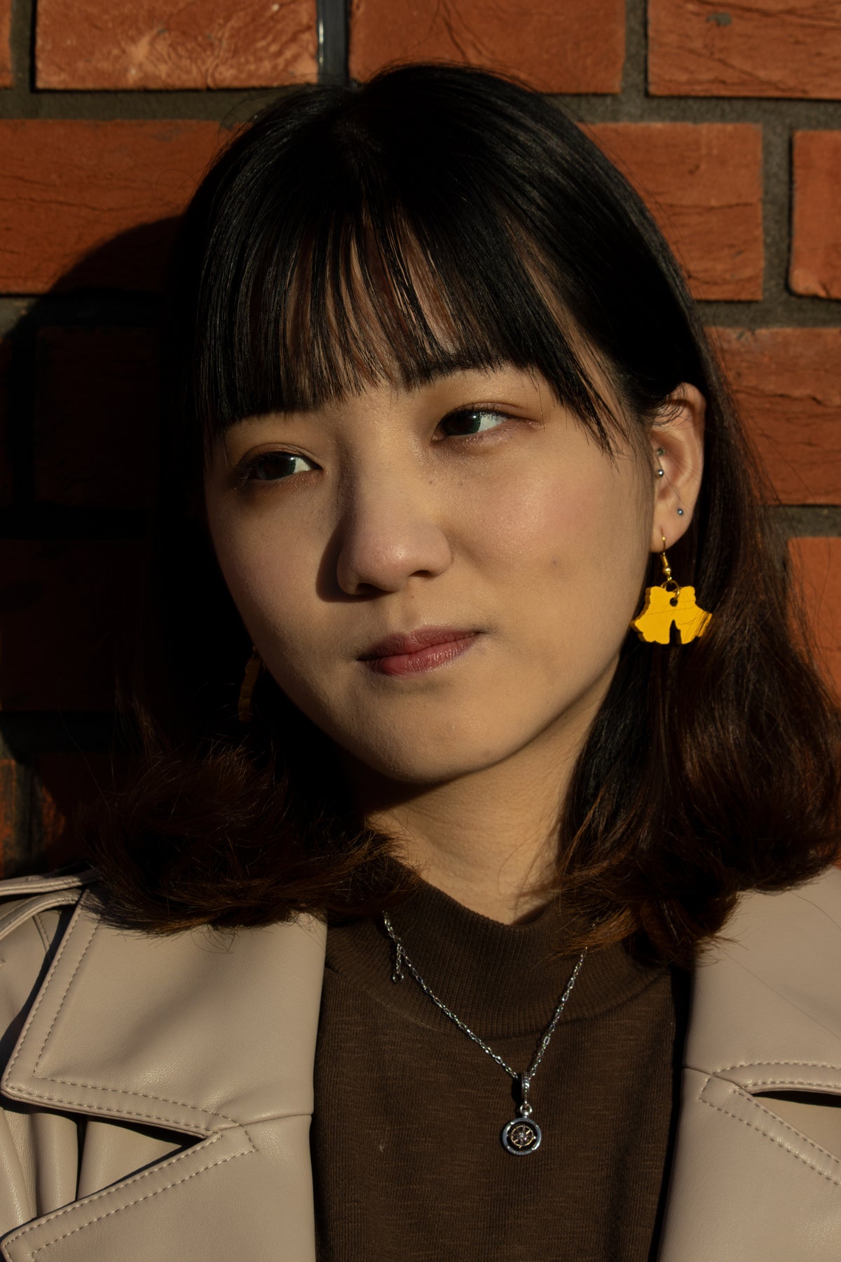 Bells (Yellow) - Small Dangle Earrings
