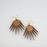 Splash Earrings - Everything Around Me (Wood Brown) - Earrings