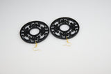 Amoeba - Organic Collection (Black) - Earrings