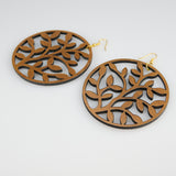 Branches - Organic Collection (Wood Brown) - Earrings