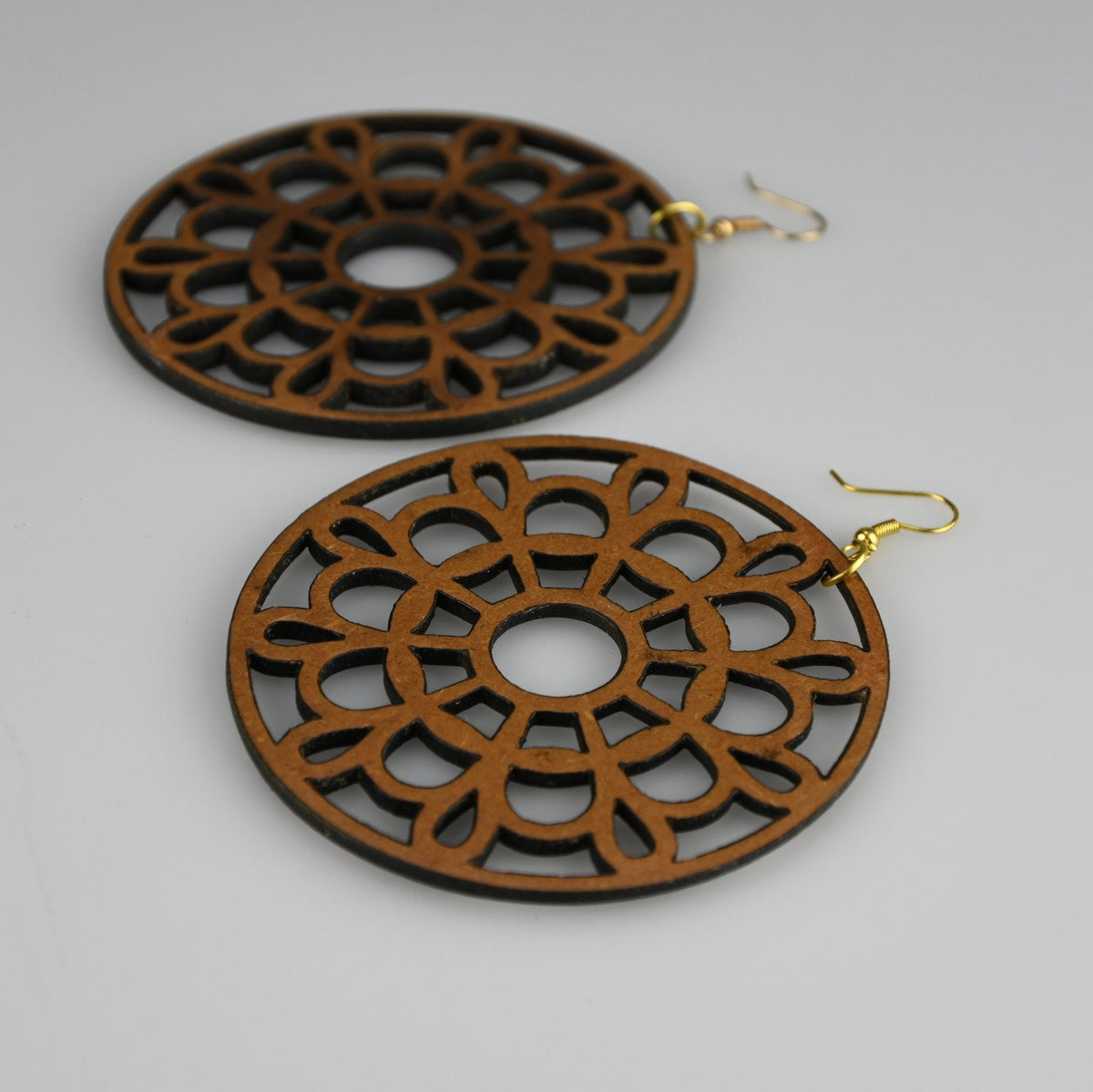 Lemon - Organic Collection (Wood Brown) - Earrings