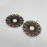The Large (Wood Brown) - The Flower Series