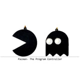 Pac- Man Earrings - Everything around Me (Wood Brown) - Earrings
