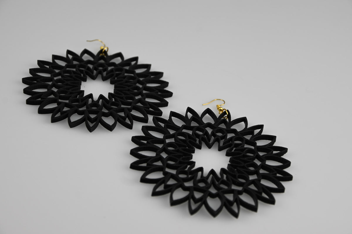 The Large - The Flower Series - Black product photo
