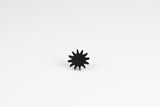 Micro Studs - The Flower Series - Black product photo