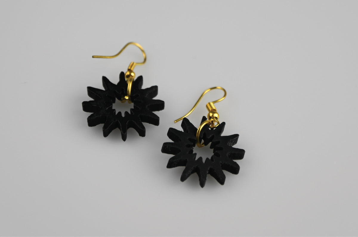 The Mini - The Flower Series - Black product photo