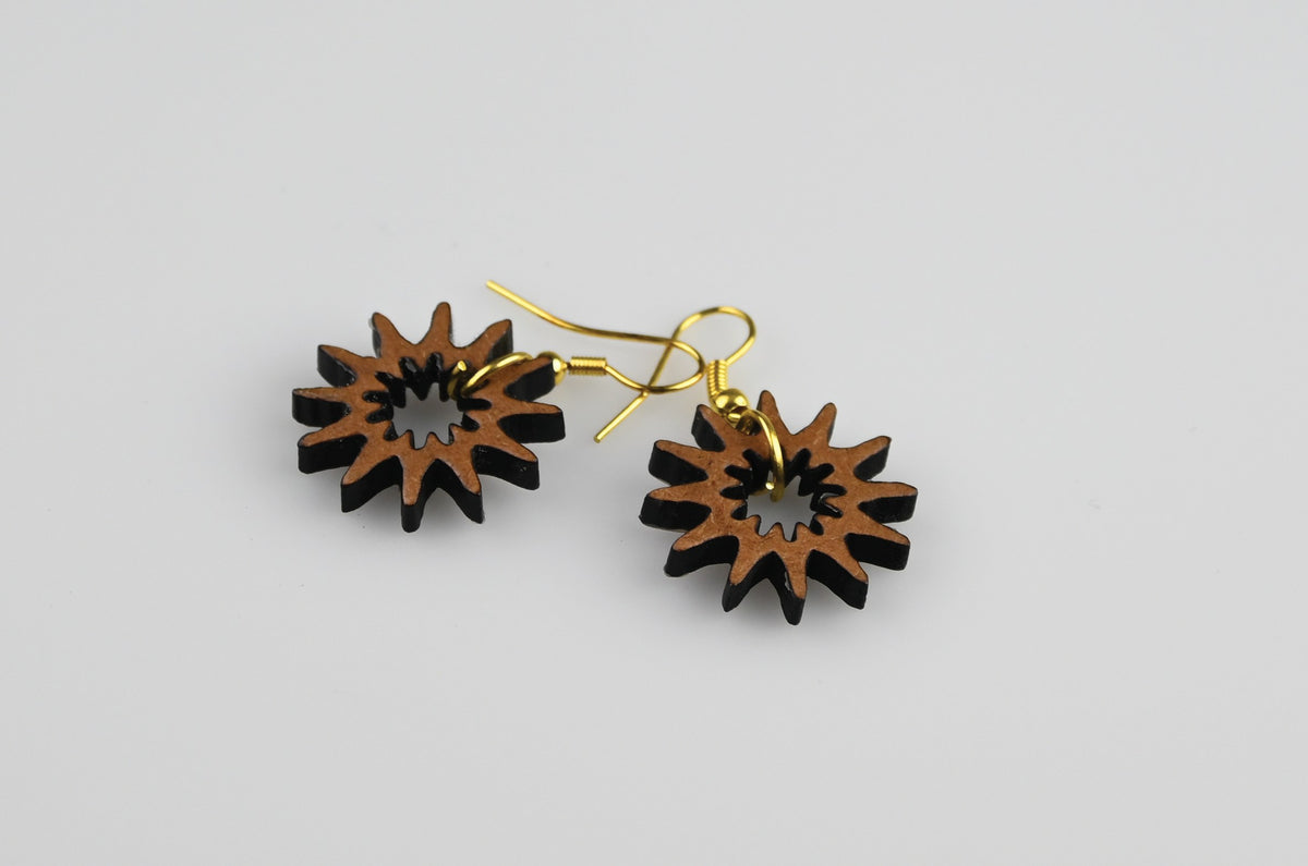 The Mini - The Flower Series - Wood Brown product photo