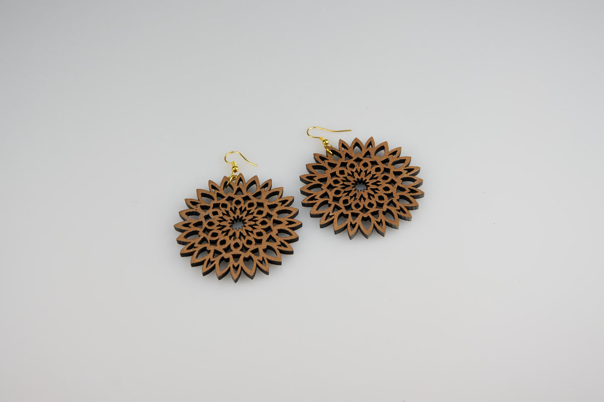 The Small - The Flower Series - Wood Brown product photo