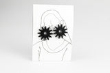 Studs - The Flower Series - Black styled photo