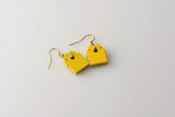 Yellow Gift - Small Dangle Earrings model