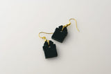 Green Gift - Small Dangle Earrings model