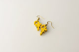 Yellow Candy Canes - Small Dangle Earrings model
