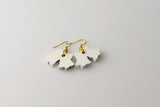 White Bells - Small Dangle Earrings model